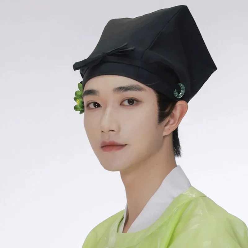 Fang Jin 方巾 Square Cap Song Dynasty Nobleman's Ramie Plant Hat