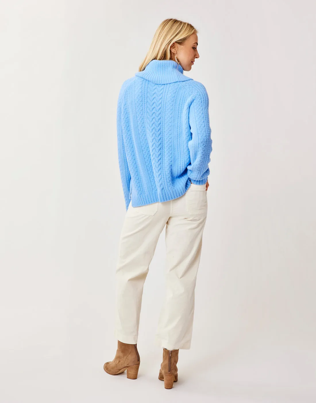 Field Sweater: Peri - FINAL SALE