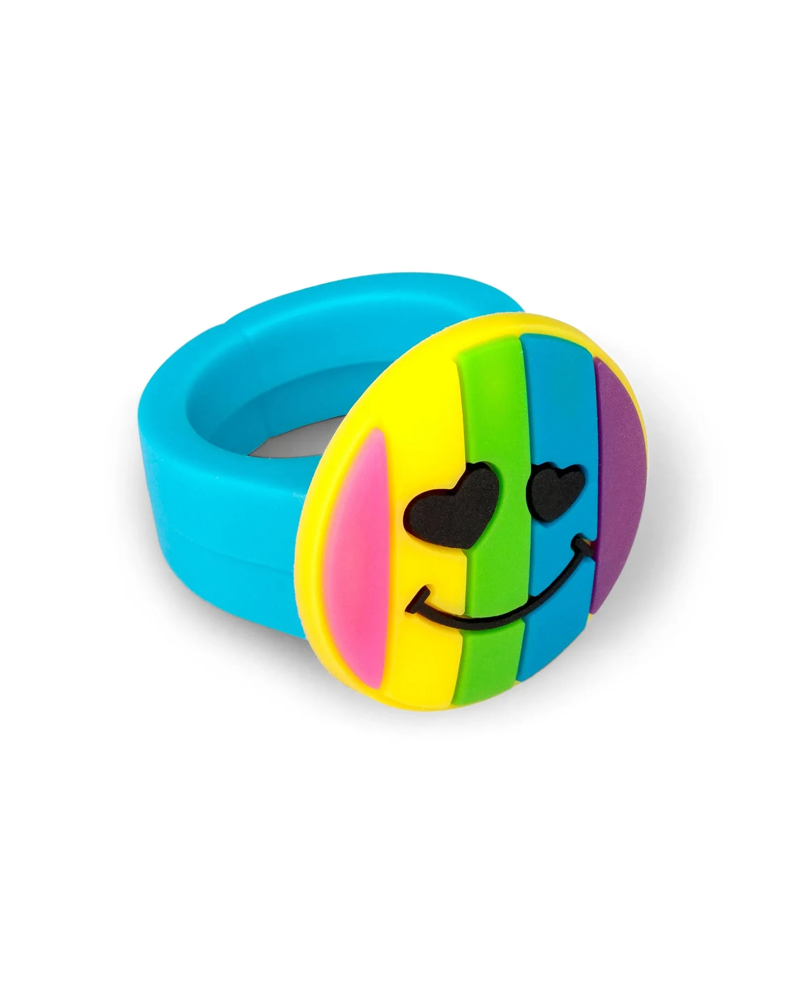 Fizz Fun Rainbow Chunky Ring - Assorted