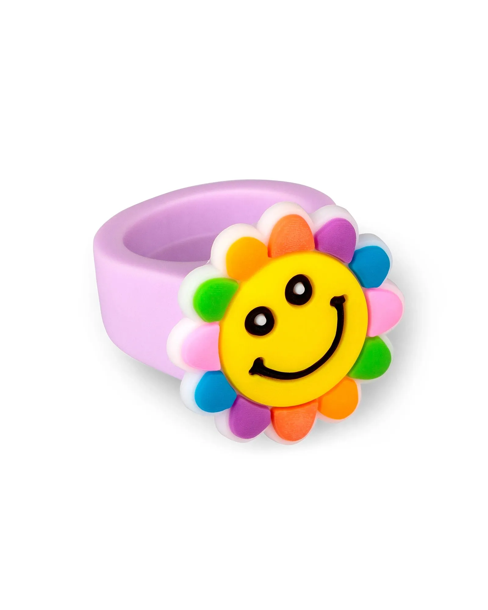 Fizz Fun Rainbow Chunky Ring - Assorted