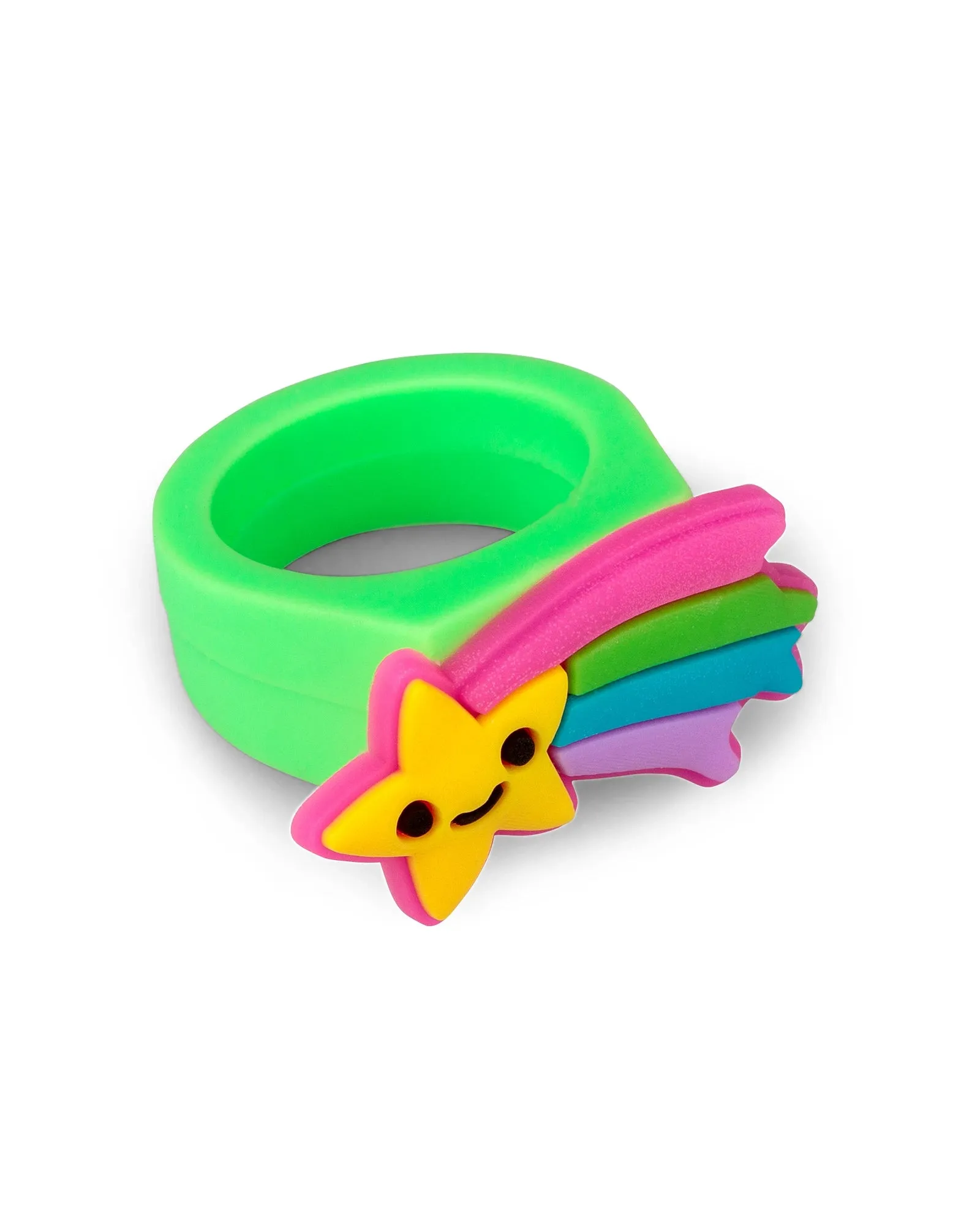 Fizz Fun Rainbow Chunky Ring - Assorted