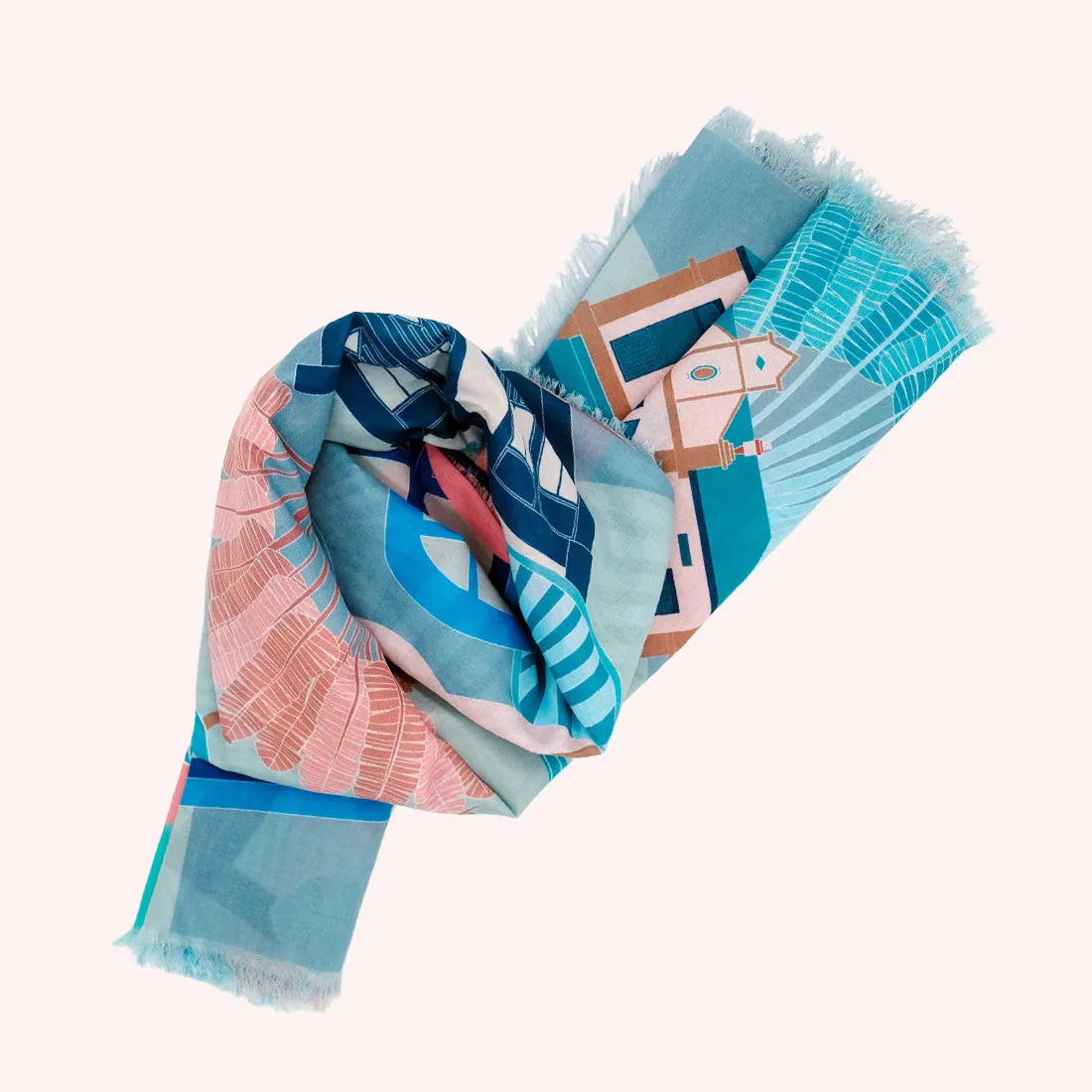 Flamboyant Little India Scarf