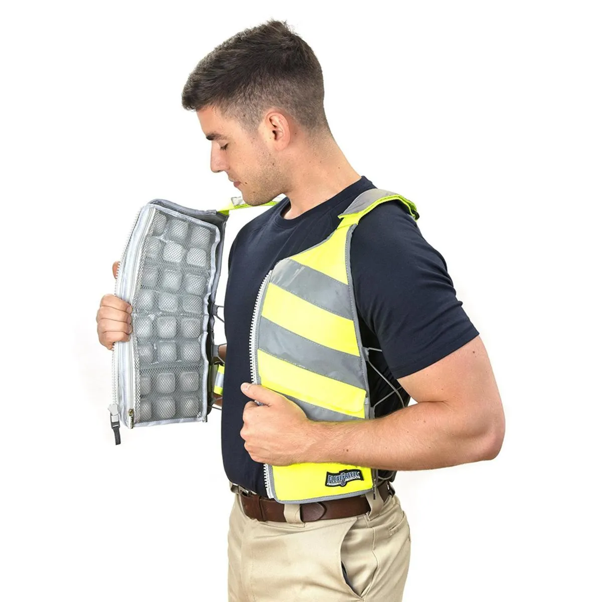 FlexiFreeze Professional Series Ice Vest - Hi-Vis