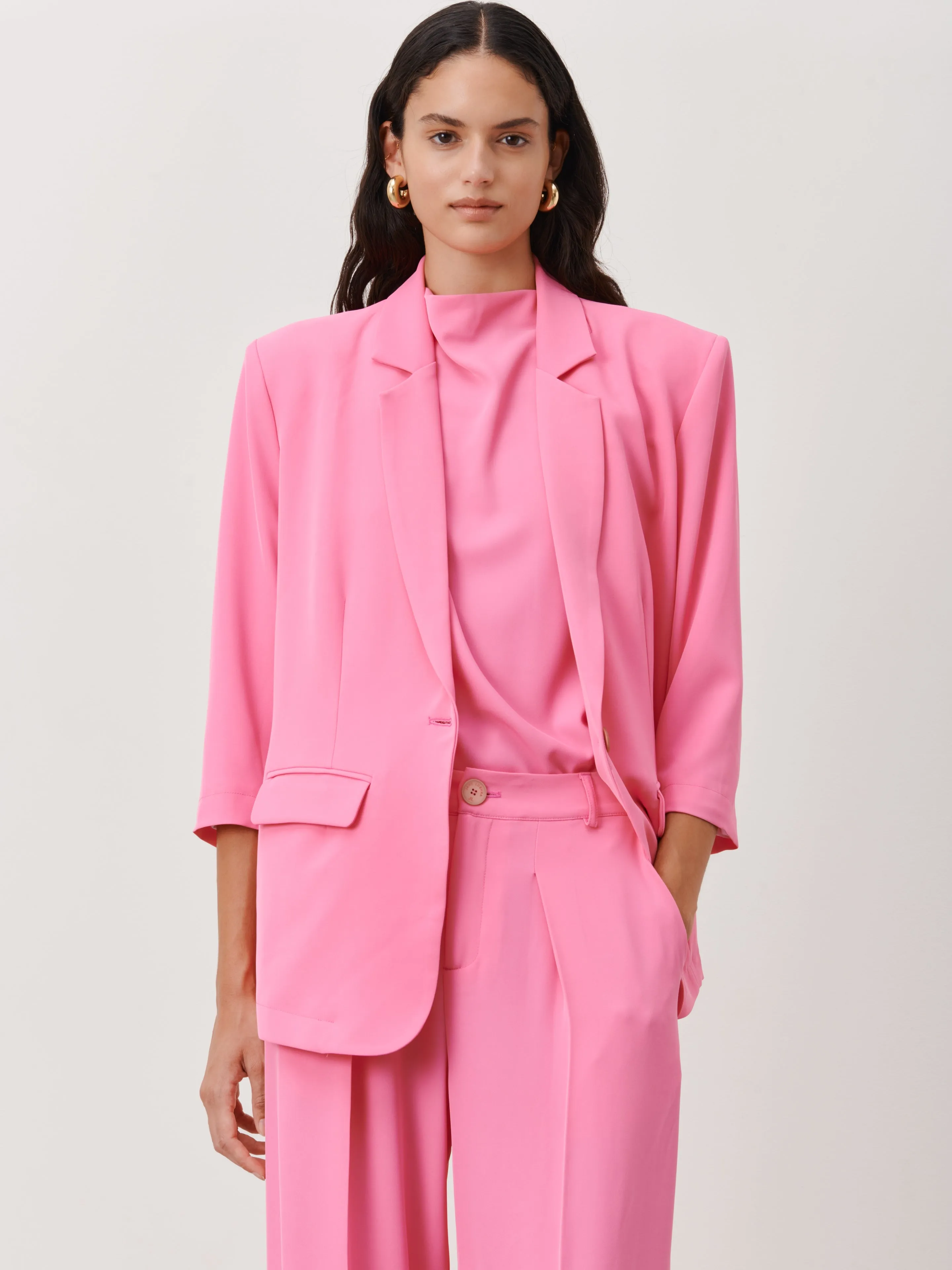 Fring Blazer | Pink