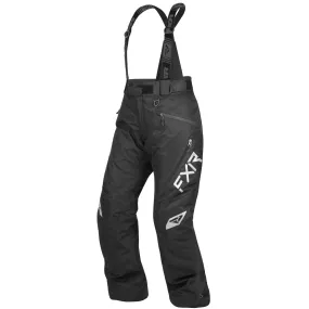 FXR Womens Edge Snowmobile Pants Black