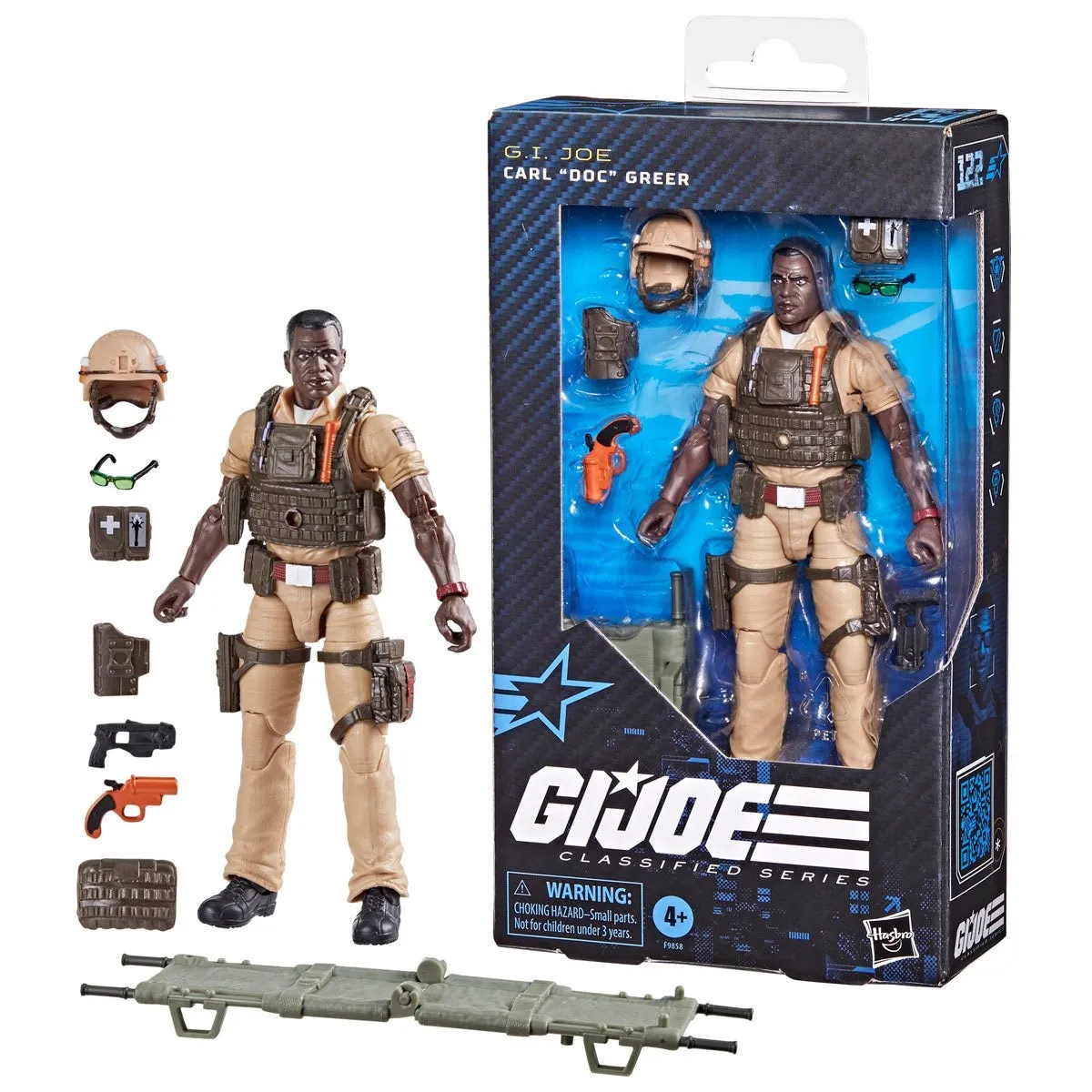 G.I. Joe Classified Series Carl "Doc" Greer 6-Inch Action Figure