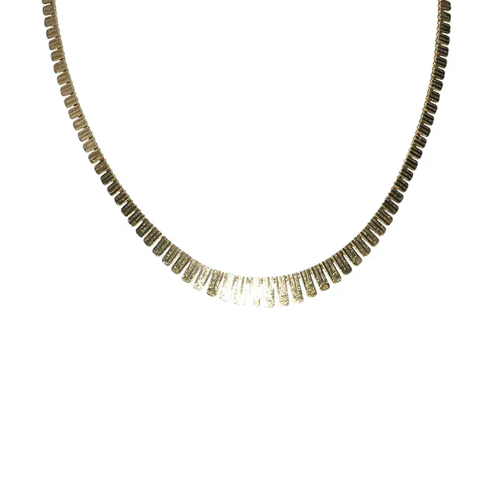 Gold Fringe Collar