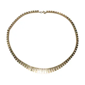 Gold Fringe Collar