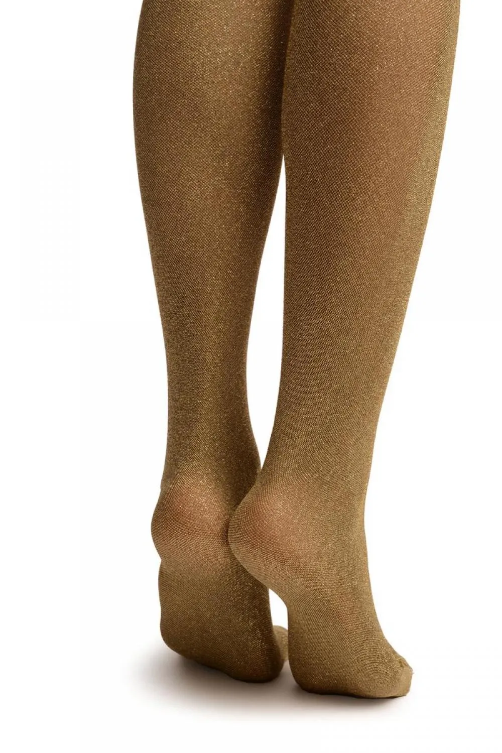 Gold Lurex Luxurious Tights