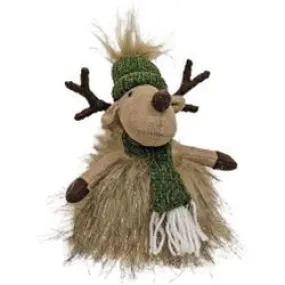 Green Sparkle Mini Reindeer