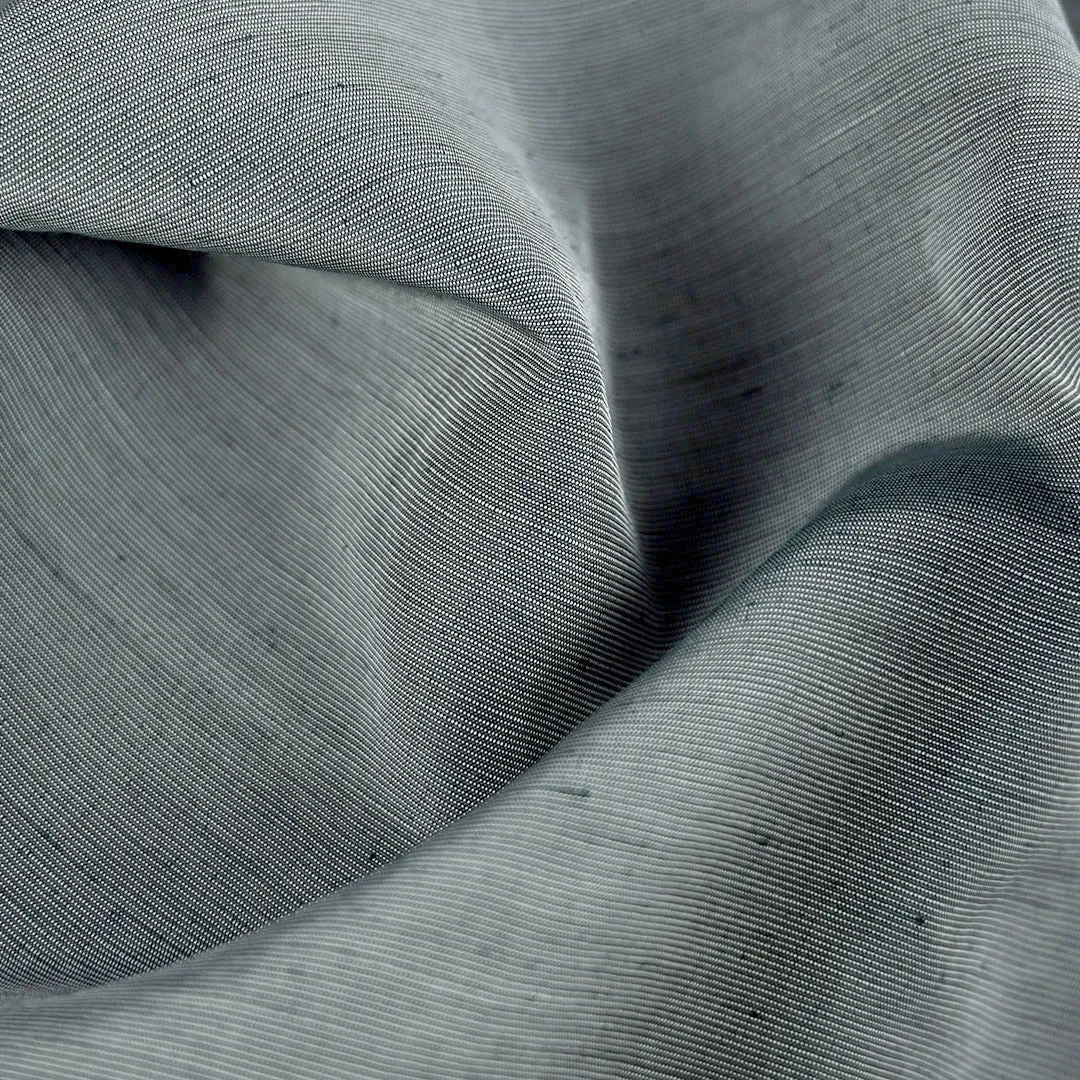 Grey Linen Blend Fabric 99948