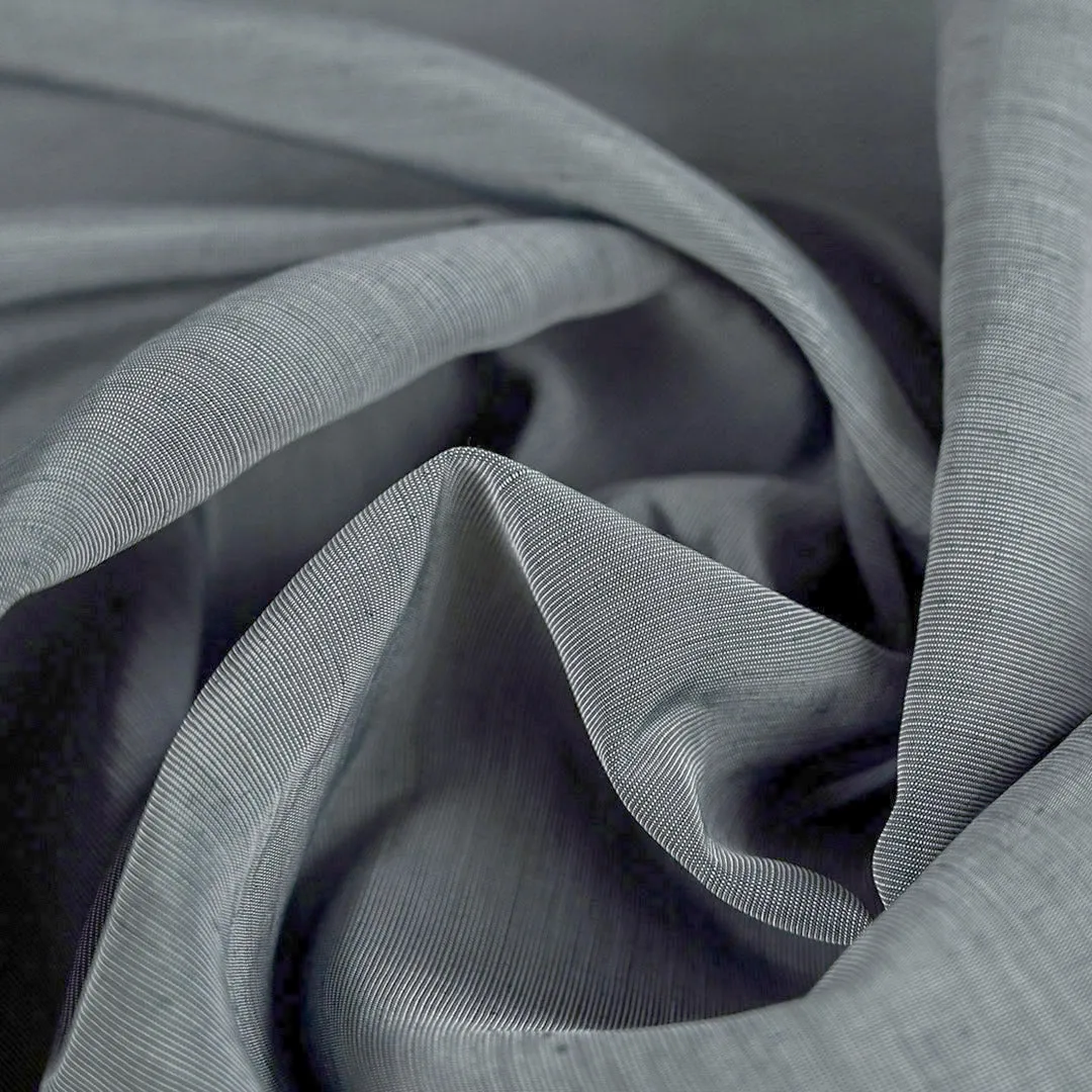 Grey Linen Blend Fabric 99948