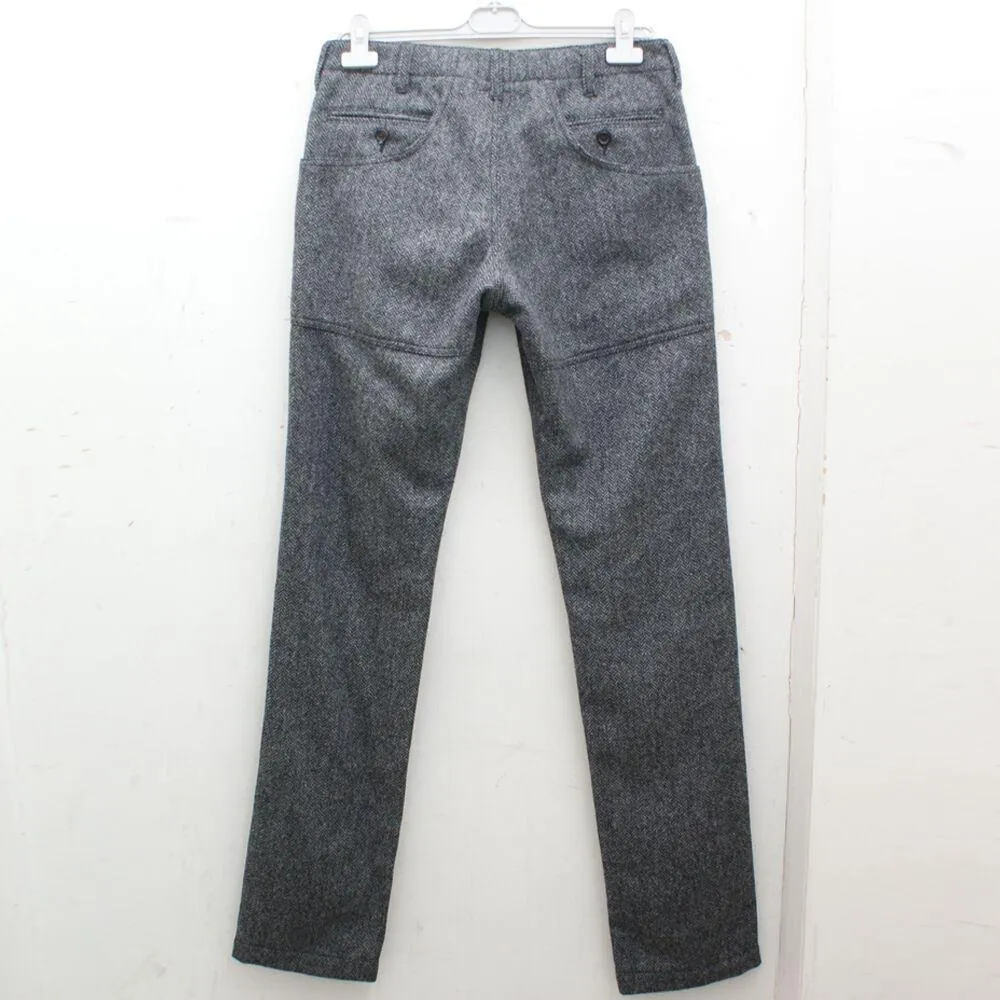 Grey Wool Trousers