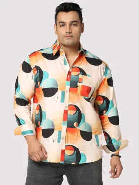 Groove Digital Printed Full Sleeve Men's Plus Size