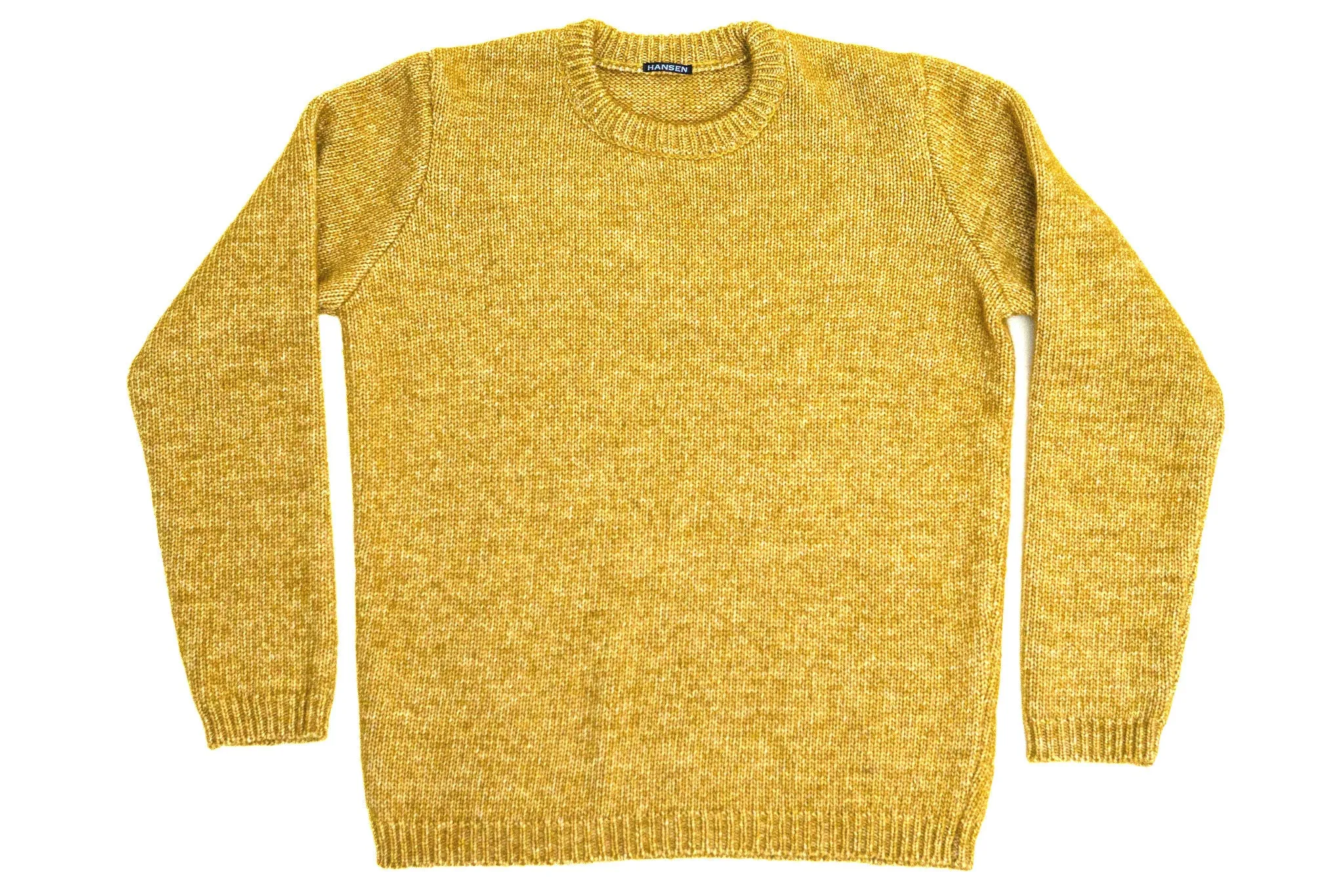 Hansen Garments Eske Crew Neck Sweater - Gold