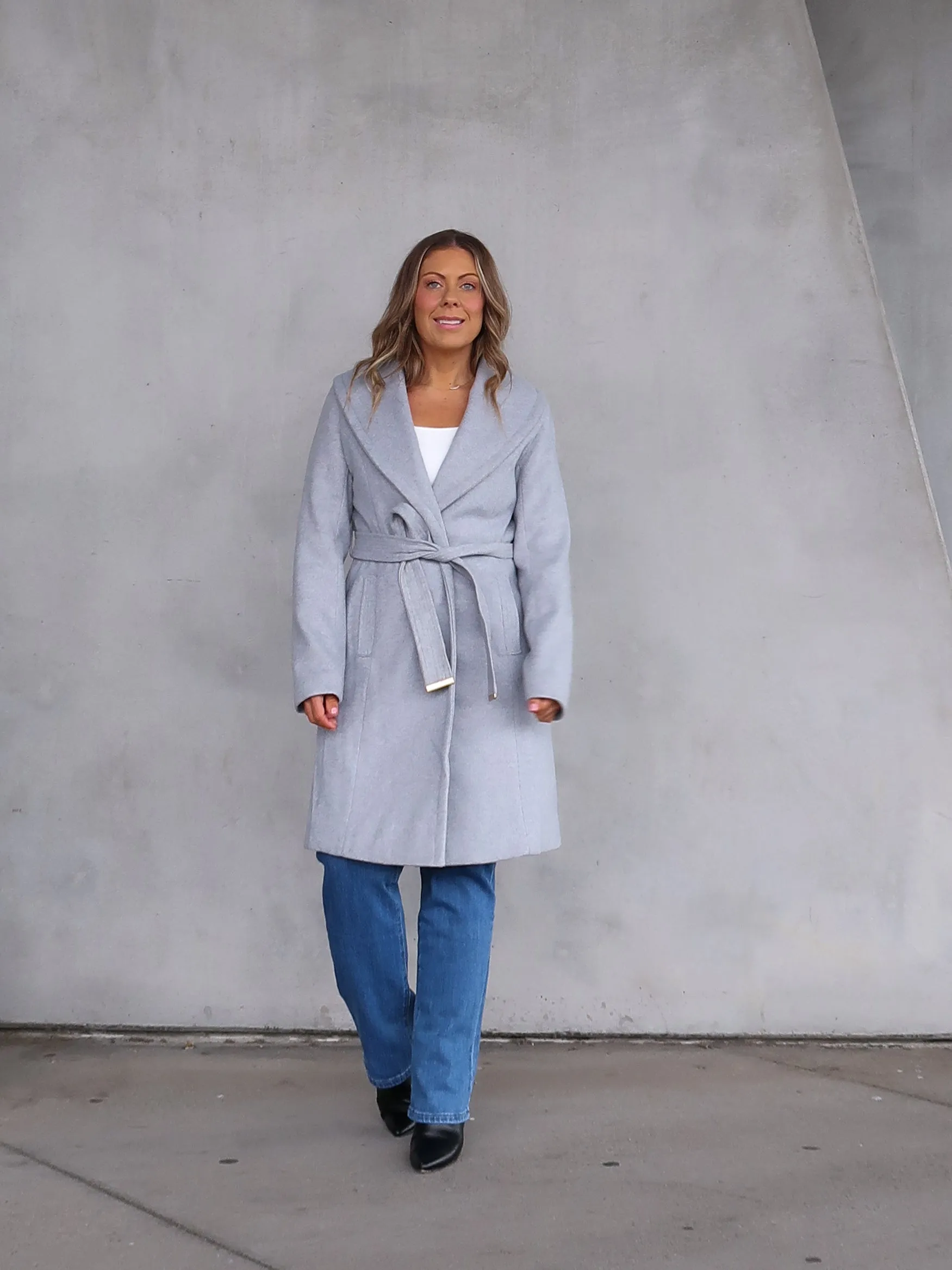 Harper Coat- Grey