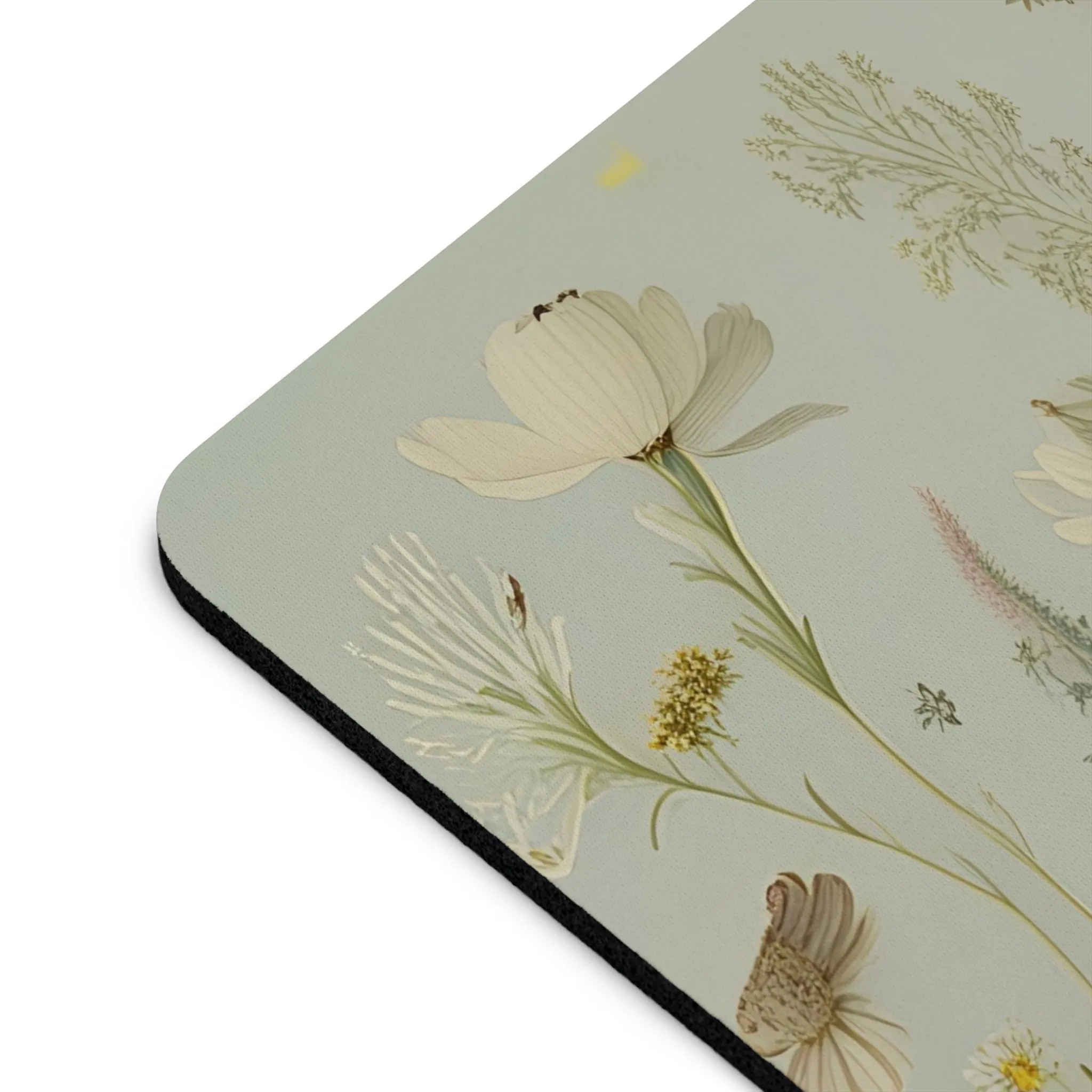 Hazy Day Flowers, Computer Mouse Pad - for Home or Office