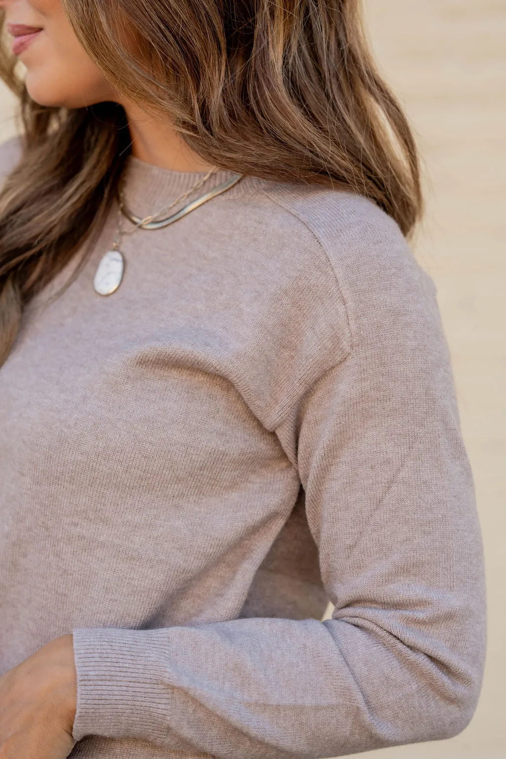 Heathered Sweater Tee