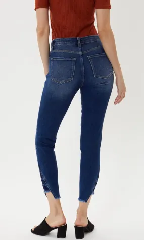 High Rise Ankle Skinny