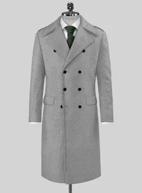 Highlander Steel Gray Tweed GQ Overcoat