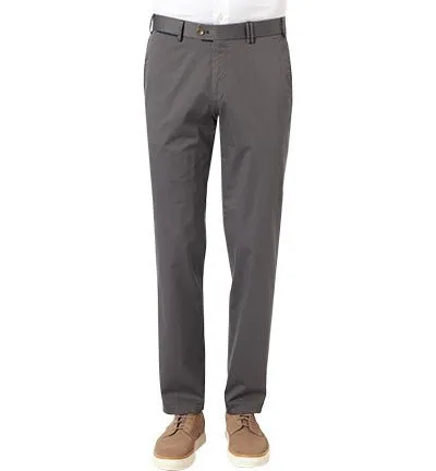 HILTL Peaker-S Regular Fit CAS Trousers Dark Grey