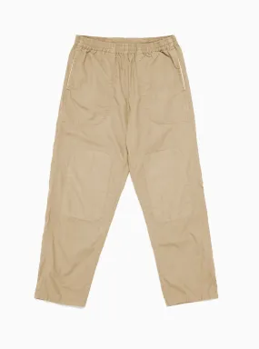 Home Party Pant Oxford Cotton Fawn