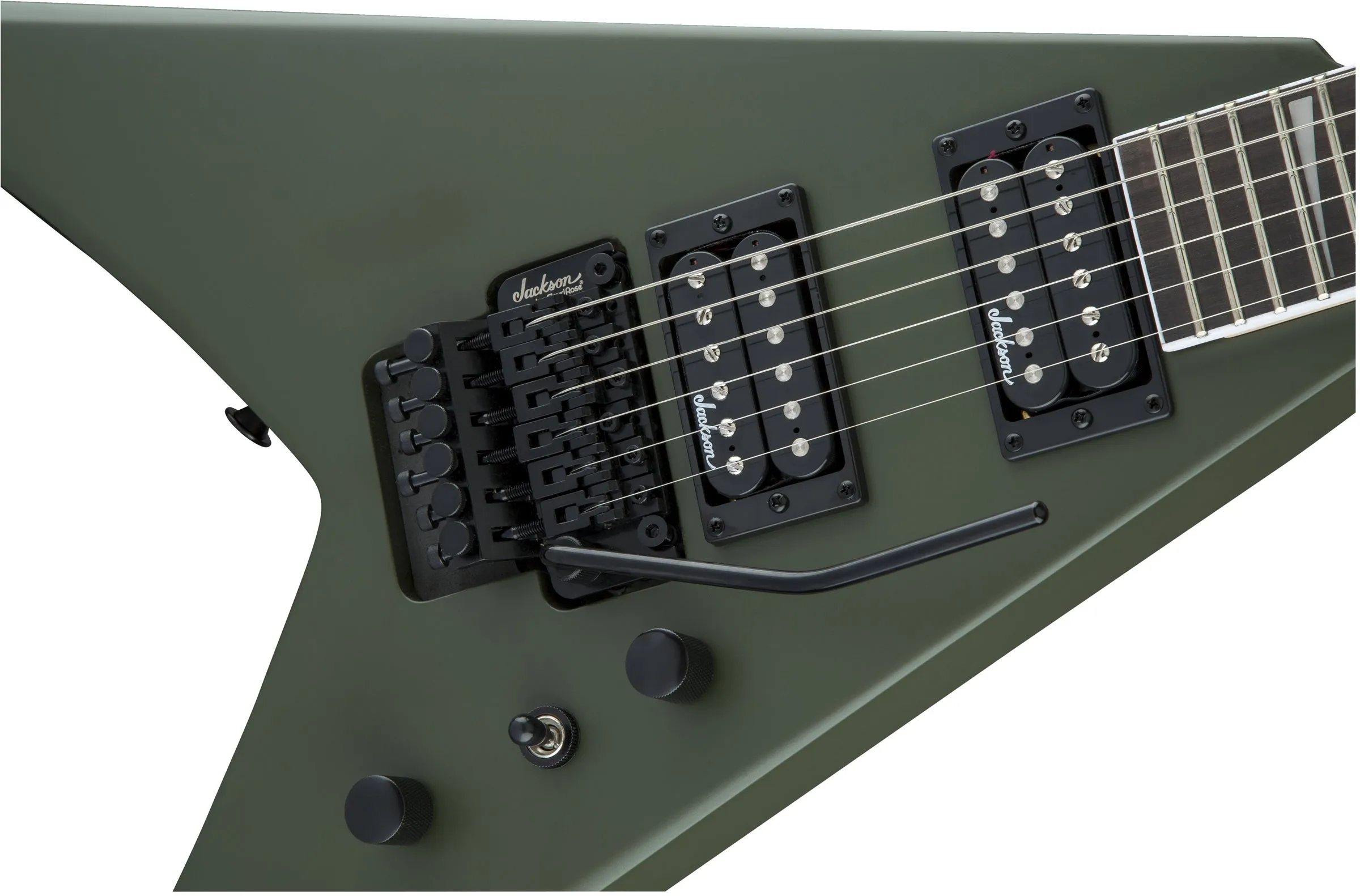 Jackson JS Series King V JS32, Amaranth Fingerboard, Matte Army Drab