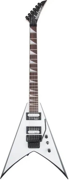 Jackson JS Series King V JS32, Amaranth Fingerboard, White with Black