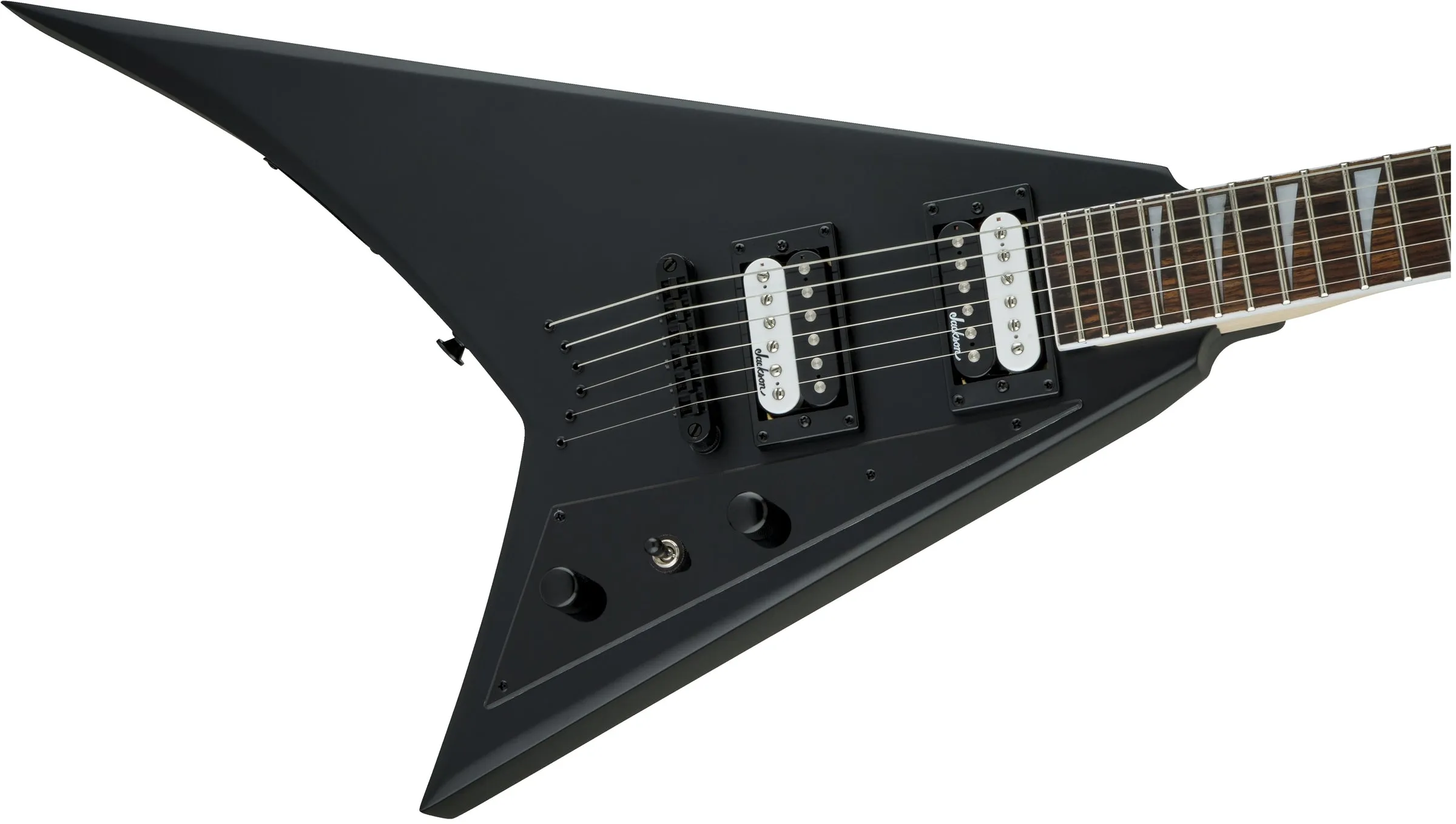 Jackson JS Series Rhoads JS32T, Amaranth Fingerboard, Satin Black