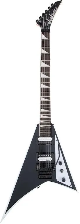 Jackson JS32 Rhoads Amaranth Fingerboard Black with White Bevels