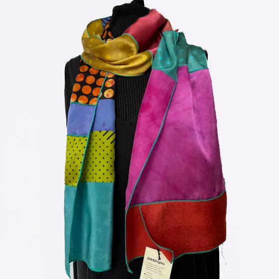 Judith Bird Scarf, 11 Color/Dots