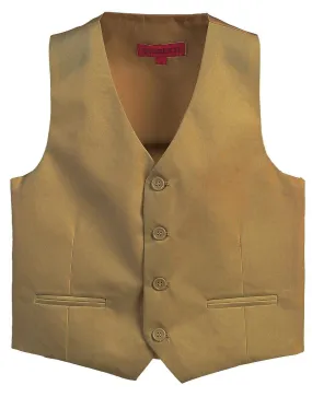 Khaki Boys 4-Button Suit Vest