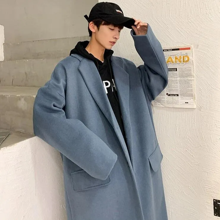 [Korean Style] Jane 3 Solid Colors Wool Coats