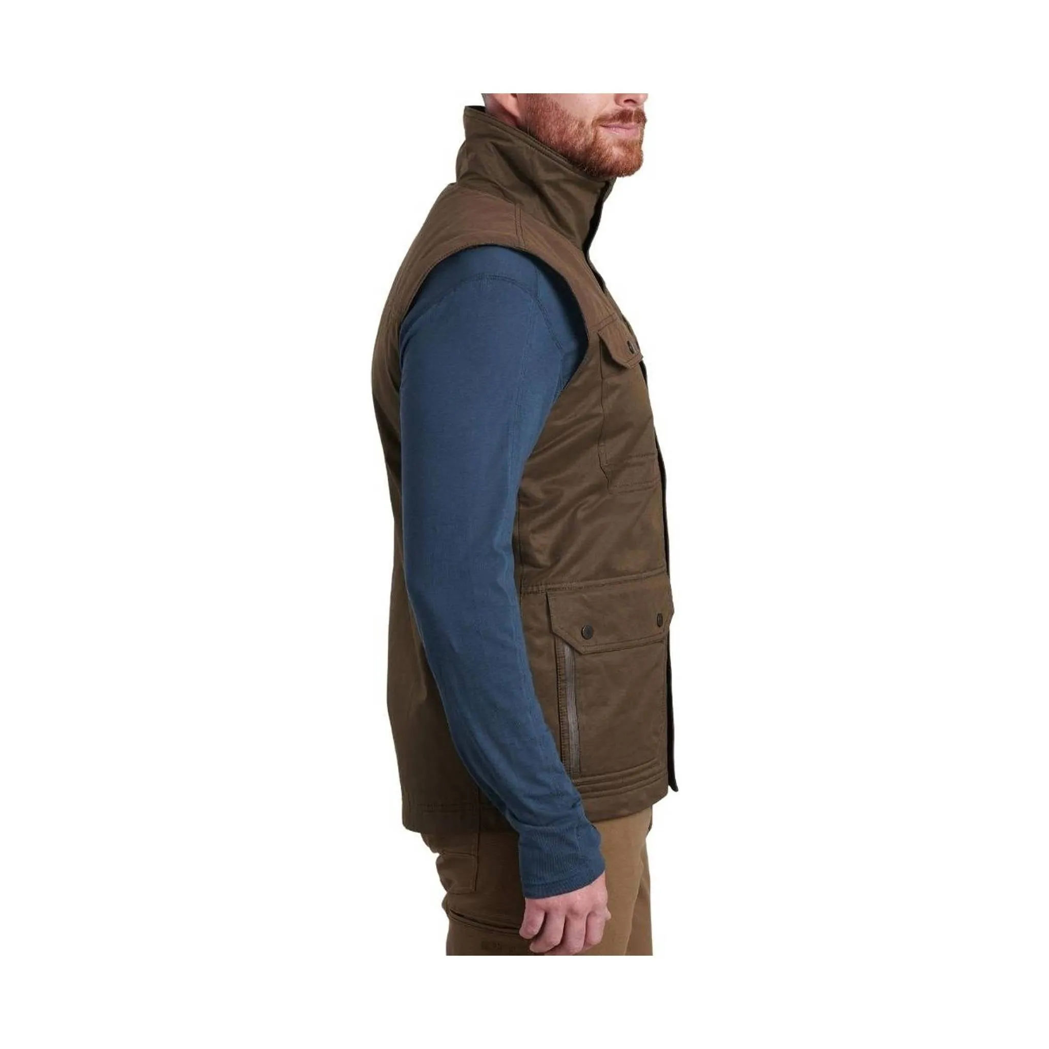 Kuhl Men's Fleece-Lined Kollusion Vest - Turkish Coffee - ONLINE STORE CREDIT/EXCHANGE ONLY