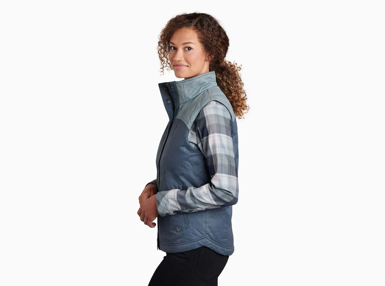 KUHL WOMENS CELESTE LINED VEST