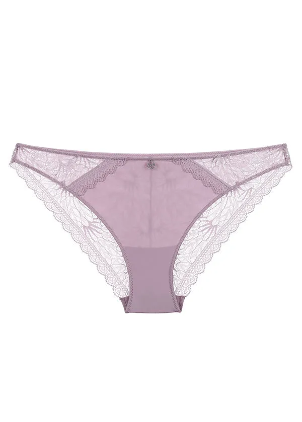 LAUREN Comfortable Lace Brief Panties