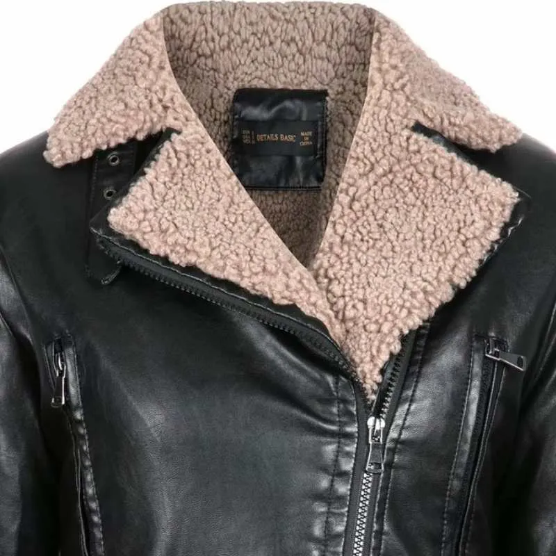 Leather Biker Jacket Women