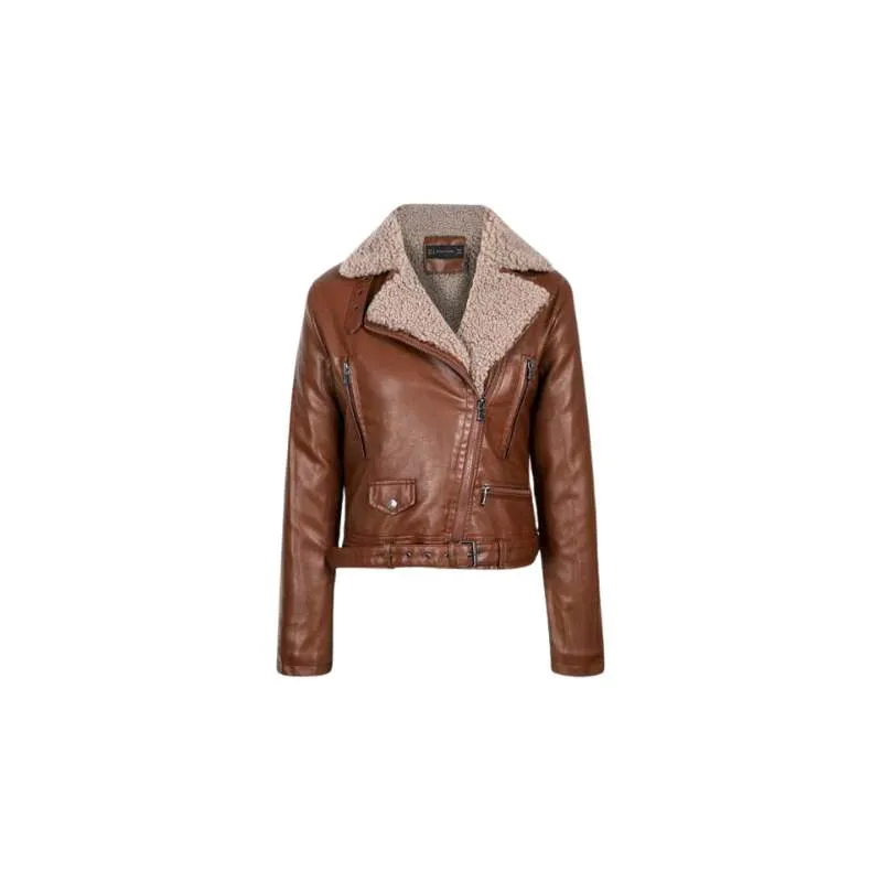 Leather Biker Jacket Women