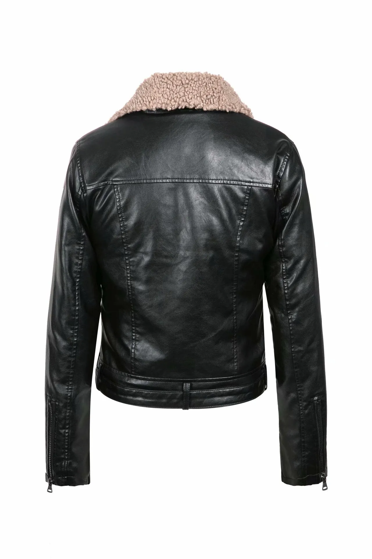 Leather Biker Jacket Women