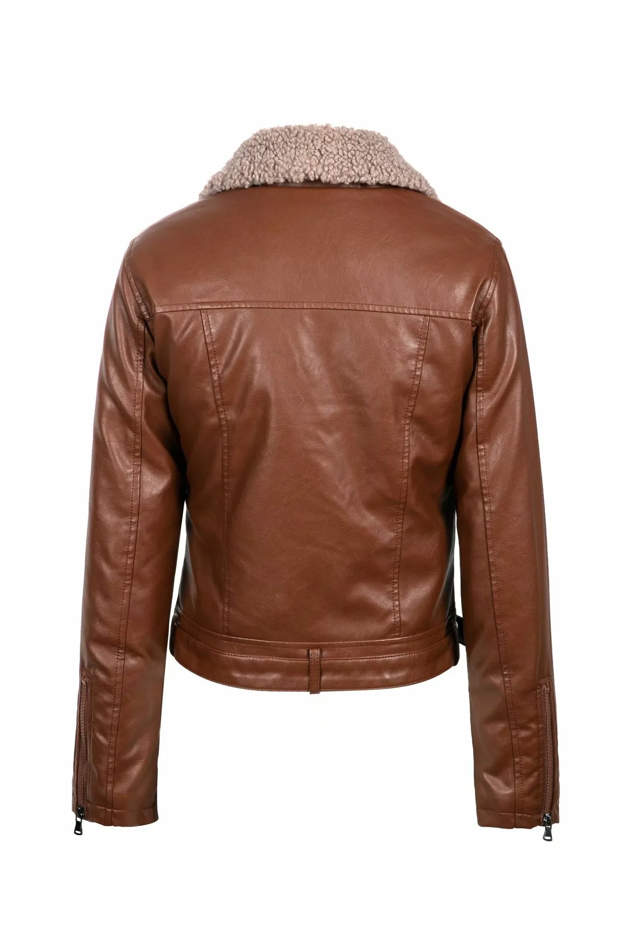 Leather Biker Jacket Women