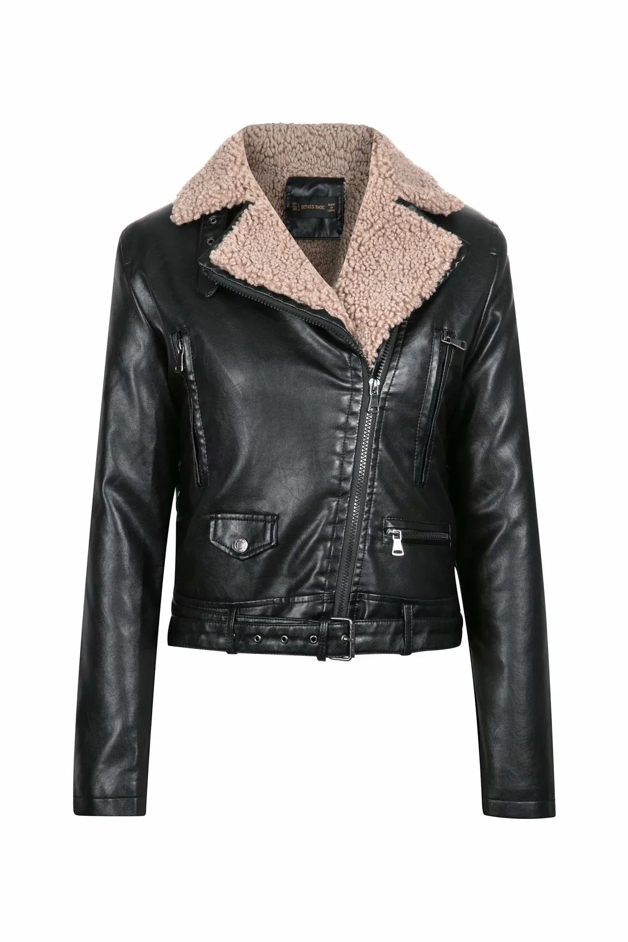 Leather Biker Jacket Women