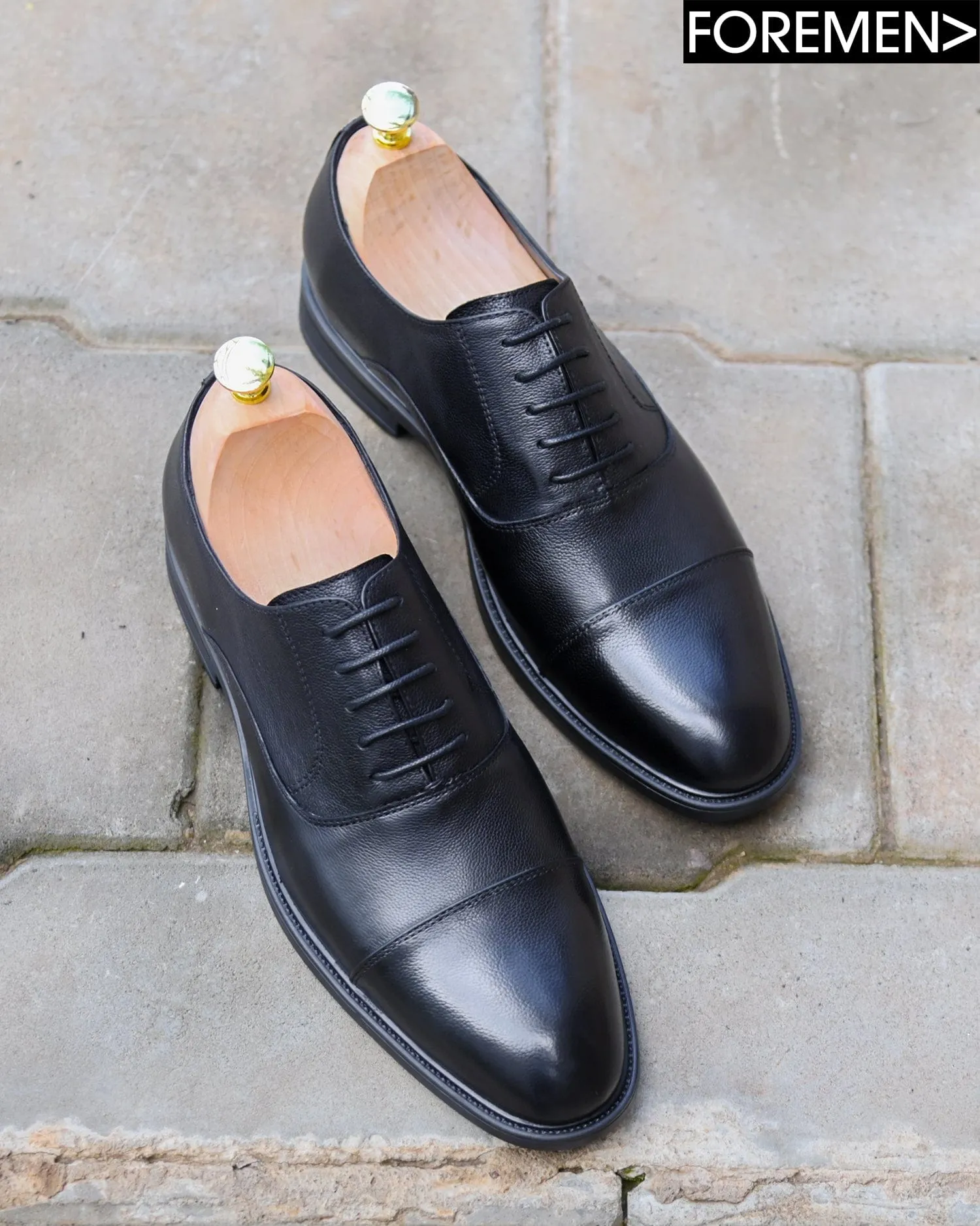 LINCOLN | Black Oxfords