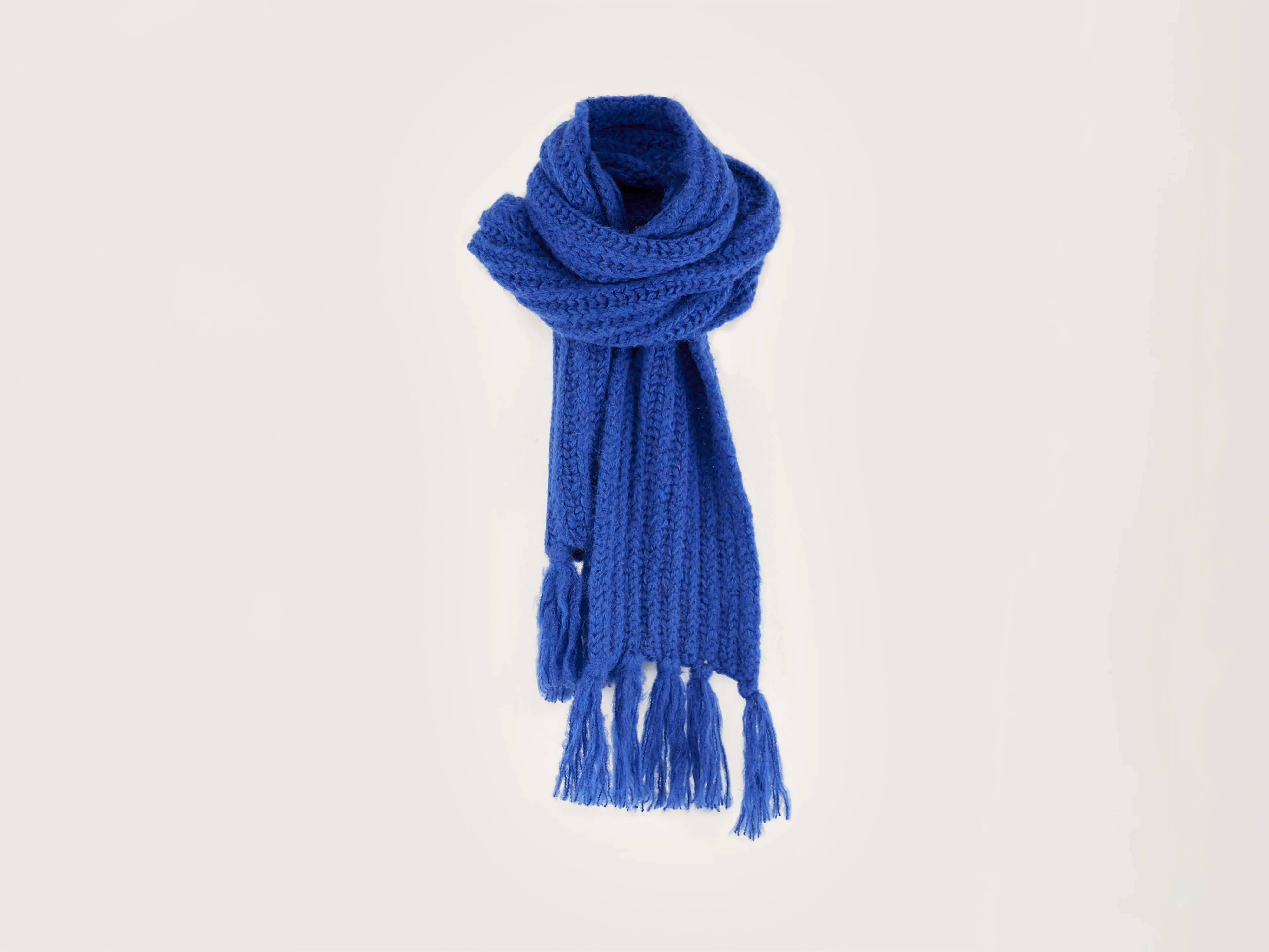 Lioko ribbed scarf (242 / M / KLEIN)