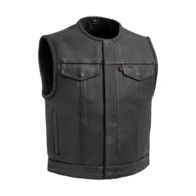 Lowside Men's Motorcycle Leather Vest