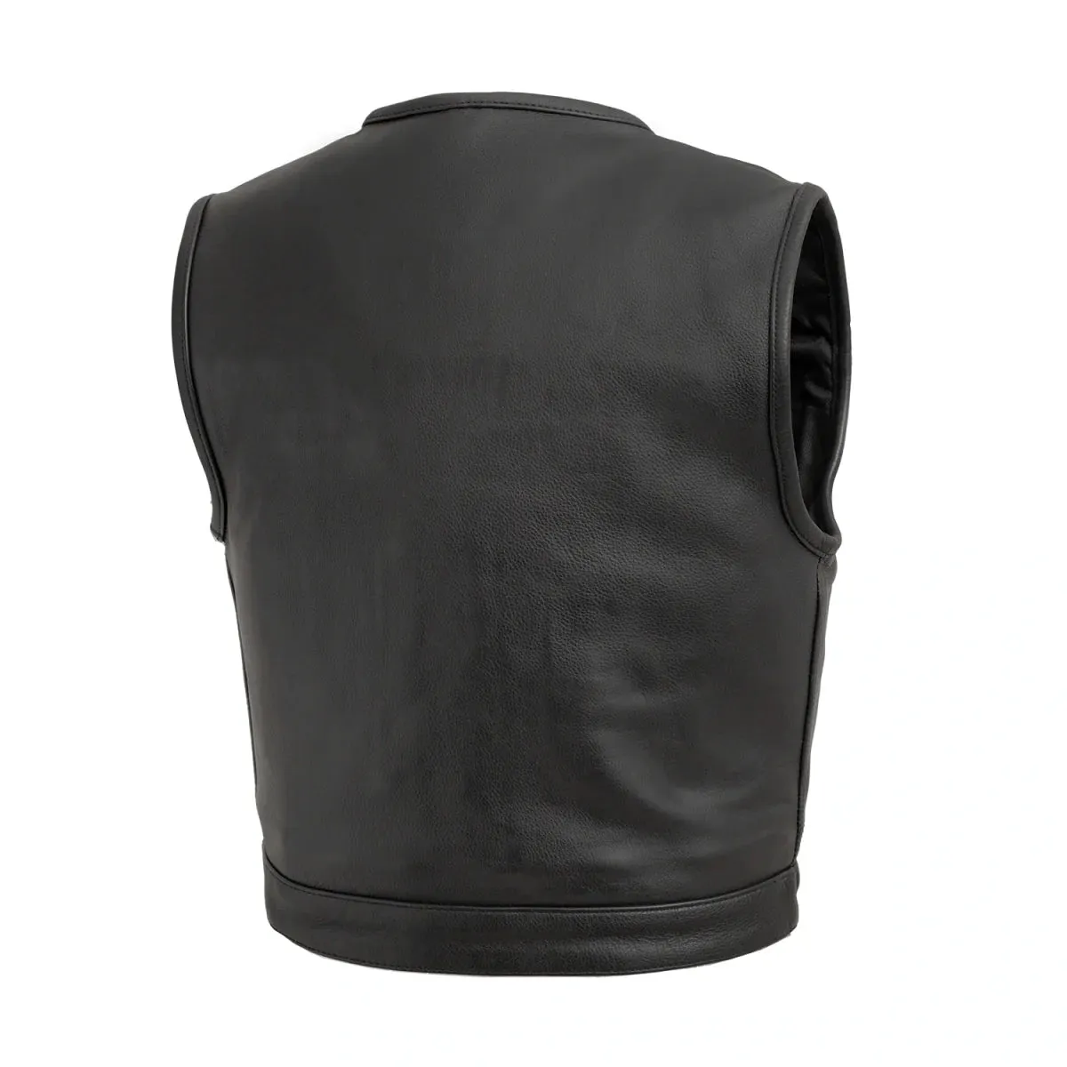 Lowside Men's Motorcycle Leather Vest