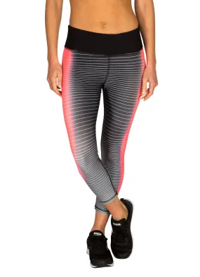 Lumen Hazy Stripe Capri Tights