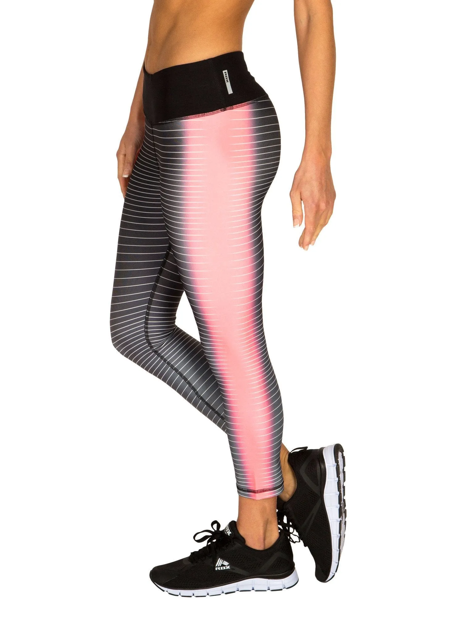 Lumen Hazy Stripe Capri Tights