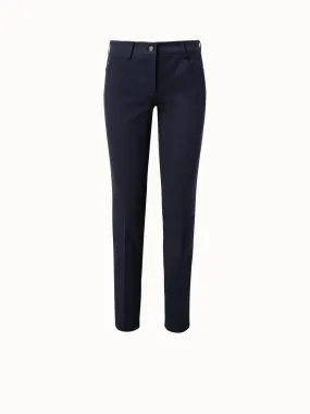 Magda Pant In Cotton Denim Stretch