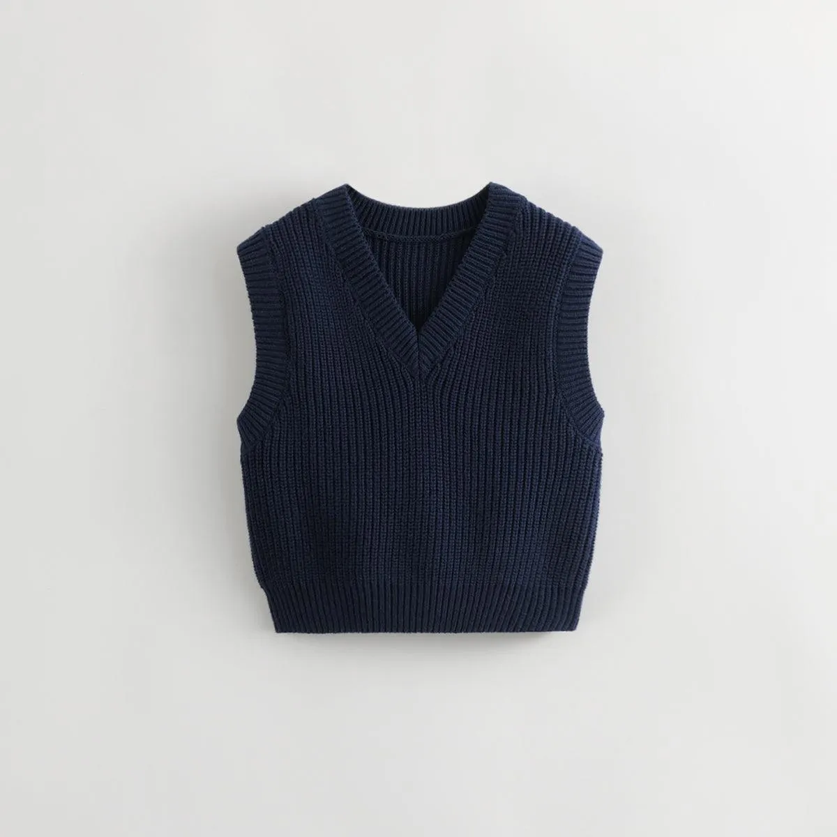 MARC & JANIE Boys V-Neck Knit Vest Sweater 231820