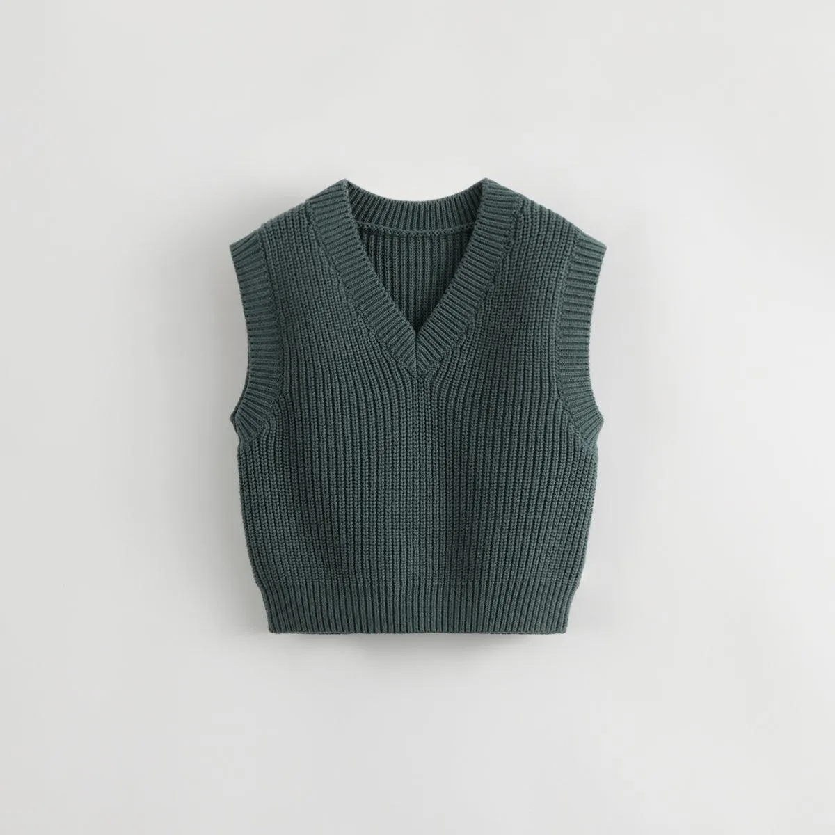 MARC & JANIE Boys V-Neck Knit Vest Sweater 231820